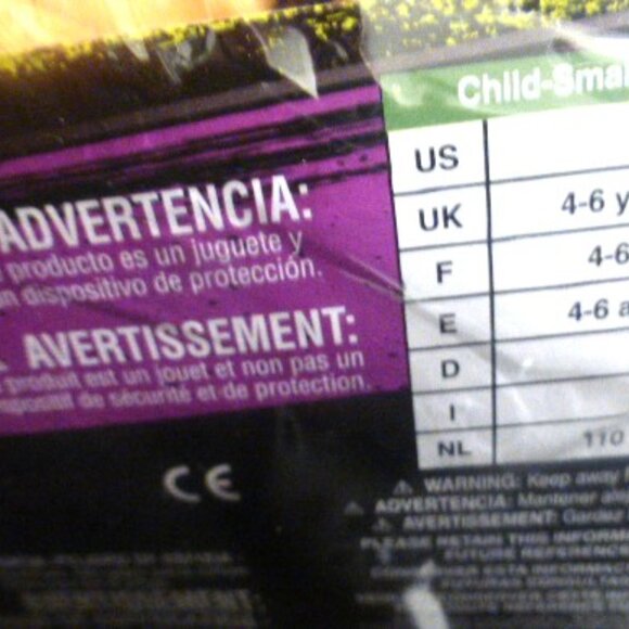 TMNT Halloween COSTUME Michelangelo S Teenage Mutant Ninja Turtle MOVIE POSTER - Picture 3 of 13